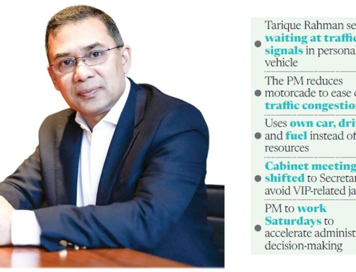 Prime Minister sets example through leadership