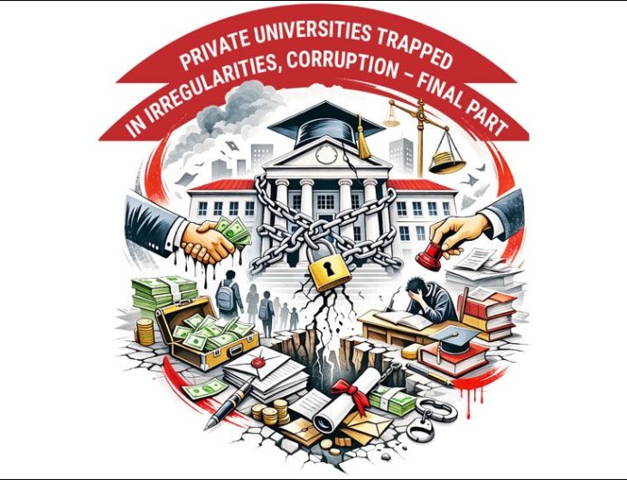 Education is mired in corruption