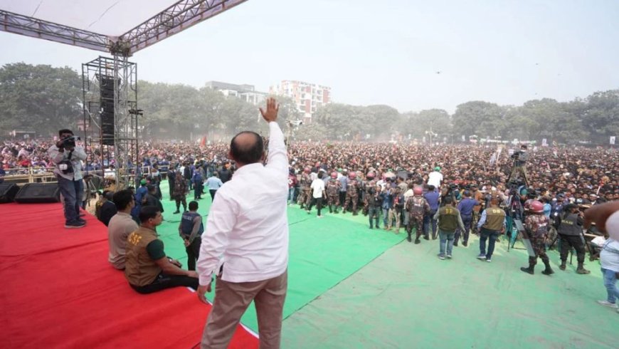 Tarique frames the Feb 12 election as a public mandate to reclaim people’s rights and rebuild the country