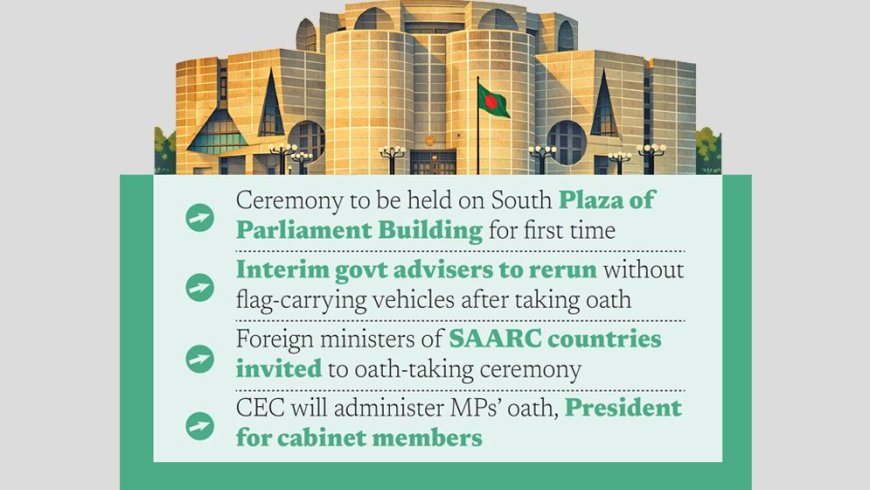 Newly elected Members of Parliament and the new cabinet are set to be sworn in tomorrow