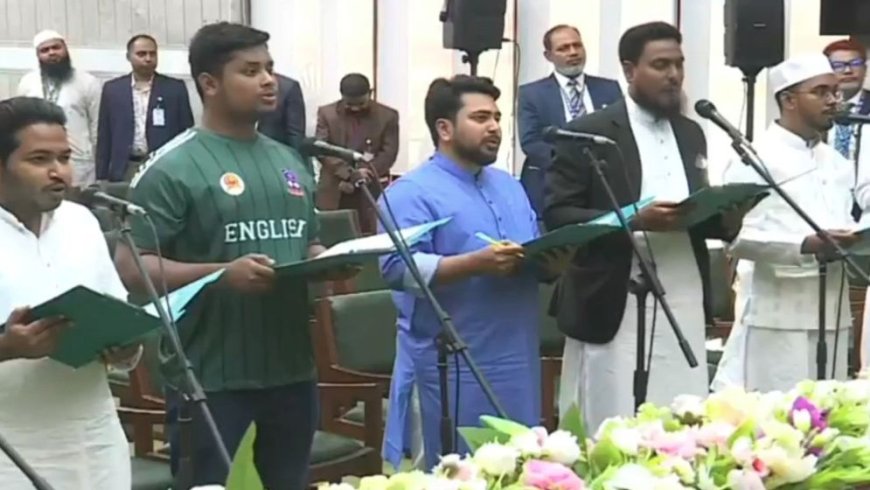 NCP’s members of parliament-elect take oath
