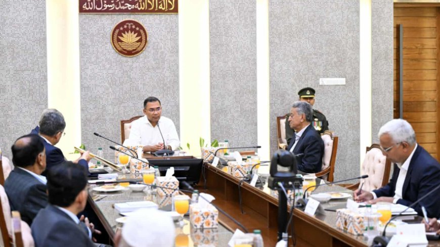 Tarique presides over first cabinet meeting at the Secretariat