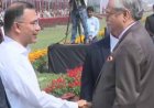President and Prime Minister attend Independence Day parade