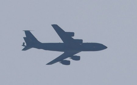 A US military refuelling plane has gone down in western Iraq