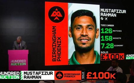 Mustafizur becomes first Bangladeshi to join Birmingham Phoenix in the Hundred