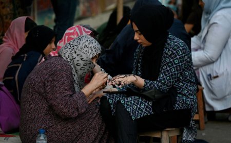 War, displacement, bombings and the sound of air raid sirens have cast a shadow over Eid celebrations across the Middle East