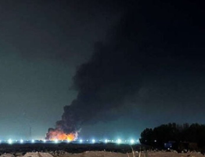 Rockets struck the US “Victory Base” near Baghdad, resulting in the destruction of an aircraft