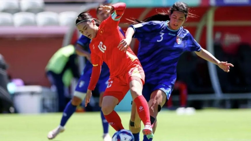 AFC Women's Asian Cup: Chinese Taipei women's national football team edge past Vietnam women's national football team 1–0
