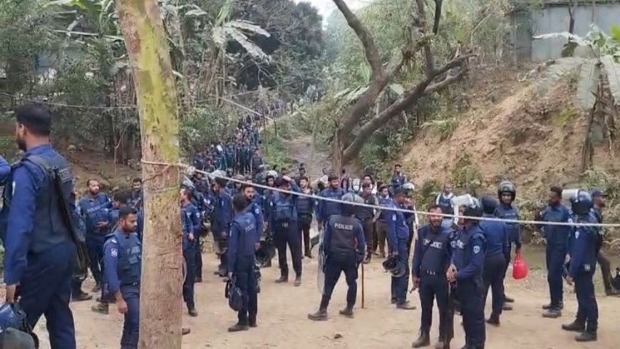 Joint forces have launched a major operation in Jungle Salimpur