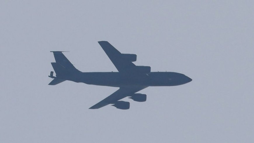 A US military refuelling plane has gone down in western Iraq