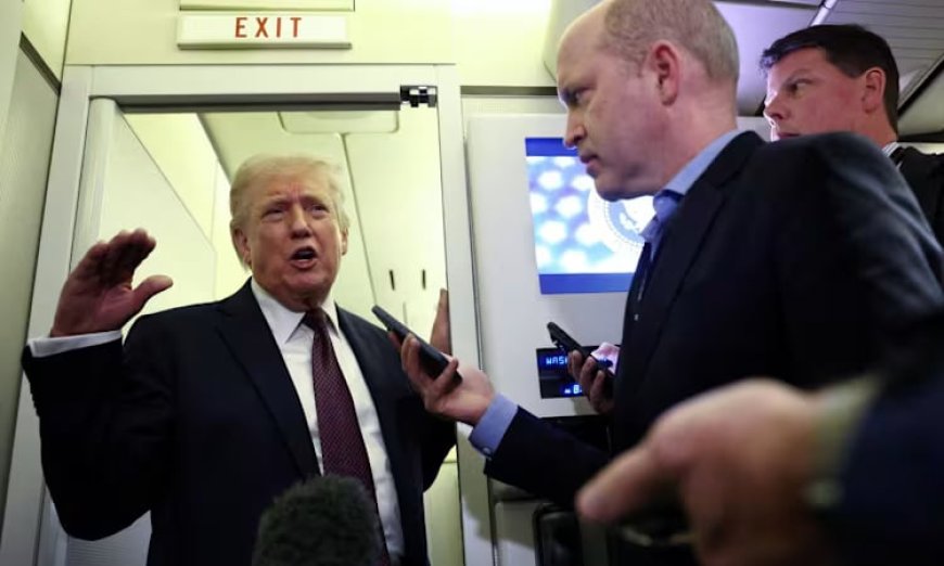 Trump says talks with Iran ongoing, but Tehran not ready for deal to end war