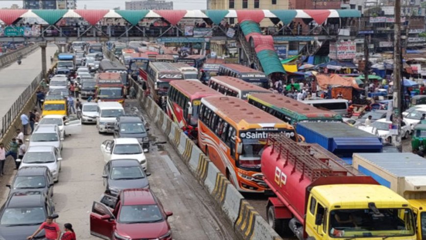 Mass Eid travel surge raises gridlock concerns on the Sylhet–Dhaka highway