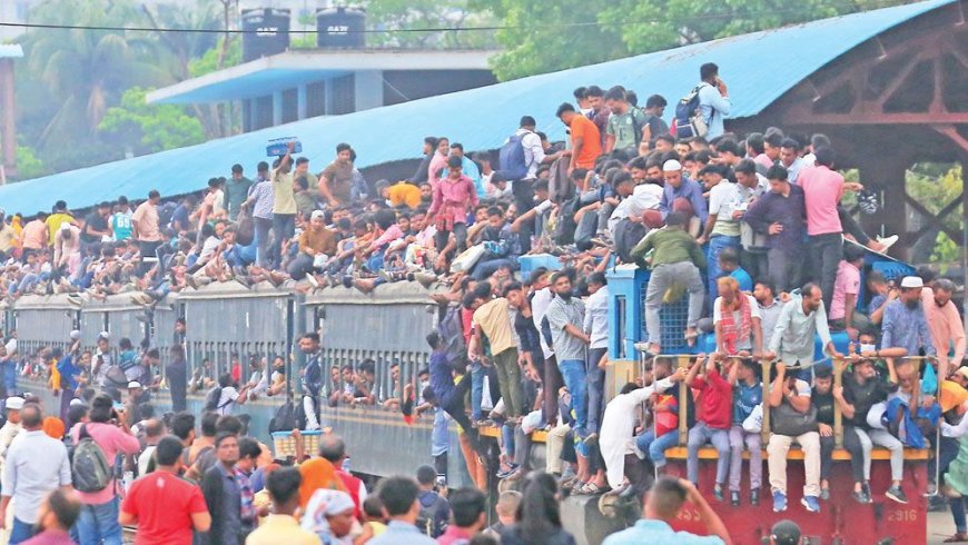 The longing to celebrate Eid with loved ones outweighs the hardships of travel