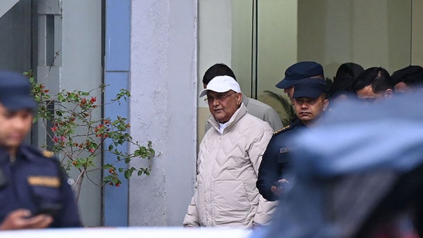 Nepal’s former prime minister, Oli, has been arrested over his alleged involvement in the crackdown on protests