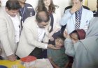 The Health Minister has launched a nationwide measles-rubella vaccination campaign