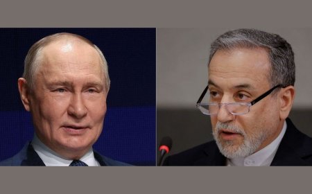 Iranian Foreign Minister arrives in Russia for talks with Putin, state media report