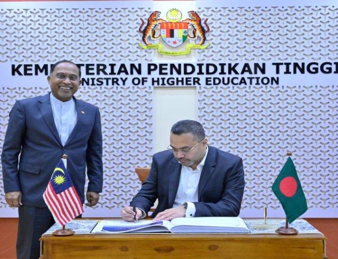 Malaysia and Bangladesh have agreed to strengthen cooperation in higher education and skill development