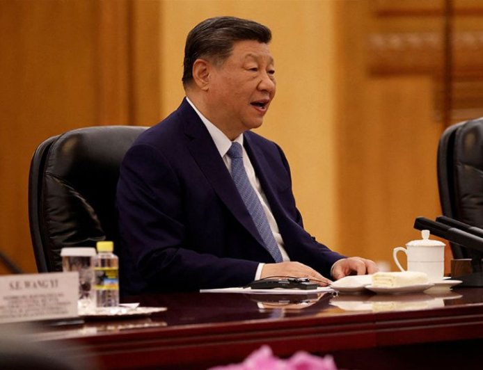 Xi Jinping says China will play a “constructive role” in advancing peace talks in the Middle East