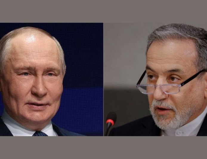 Iranian Foreign Minister arrives in Russia for talks with Putin, state media report