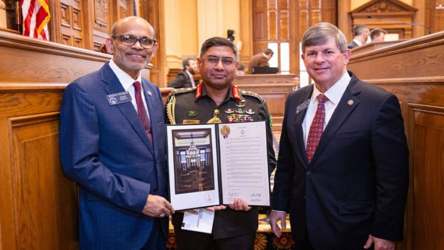 Bangladesh has been awarded a state honour by Georgia in recognition of its contributions to United Nations peacekeeping missions