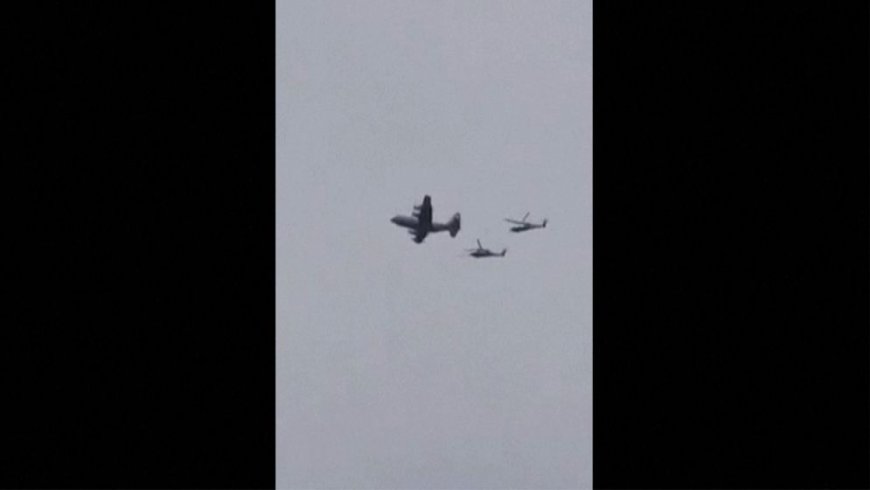 Iran and the United States are racing to locate a crew member from a downed American fighter jet