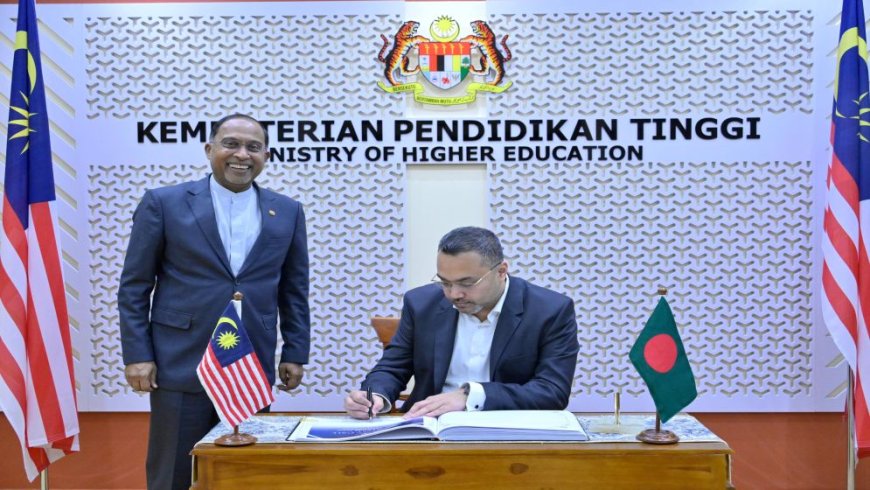 Malaysia and Bangladesh have agreed to strengthen cooperation in higher education and skill development