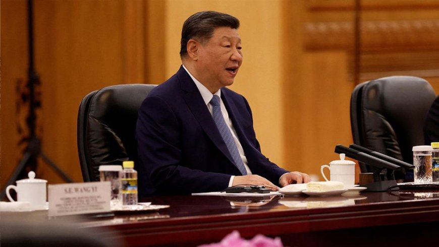 Xi Jinping says China will play a “constructive role” in advancing peace talks in the Middle East