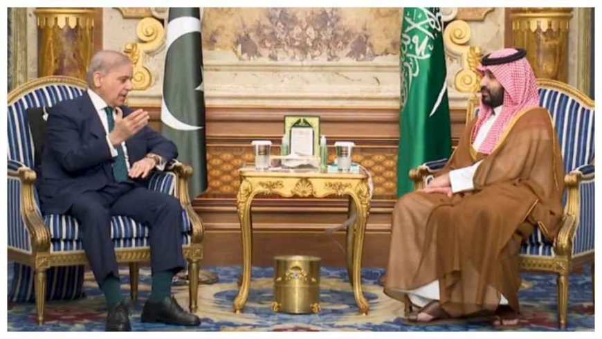 Mohammed bin Salman and Shehbaz Sharif discuss mediation efforts between the US and Iran, regional stability