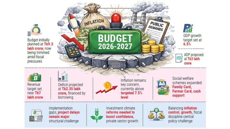 BNP government prepares first budget amid economic strain and difficult trade-offs