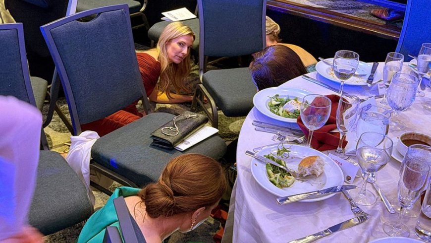 Shots were fired during a press dinner in Washington, but Donald Trump was safely evacuated without injury