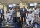 Mirza Abbas receives visit from Jamaat secretary general during treatment in Malaysia