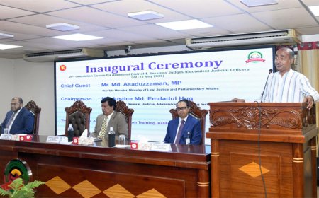 “Ensure justice, the government stands by you,” Law Minister tells judges