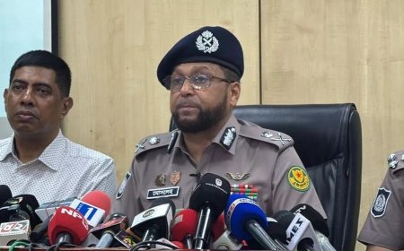 Dhaka police chief vows ‘zero tolerance’ against crime in the capital