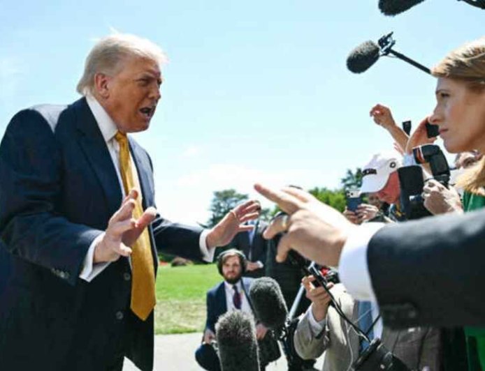 US President Donald Trump said preventing Iran from obtaining a nuclear weapon is more important than the economic hardship faced by Americans amid the ongoing conflict