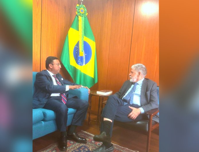 Bangladesh and Brazil seek strategic partnership and stronger bilateral cooperation