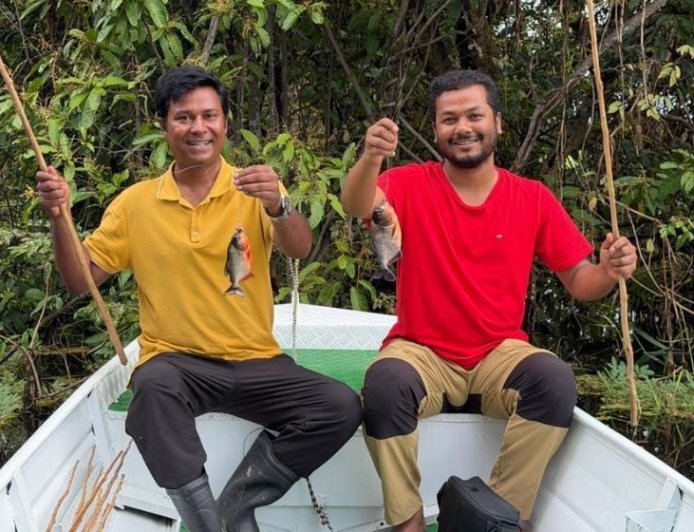 Salahuddin Sumon and Nilay Embark on a New Adventure in the Amazon Jungle