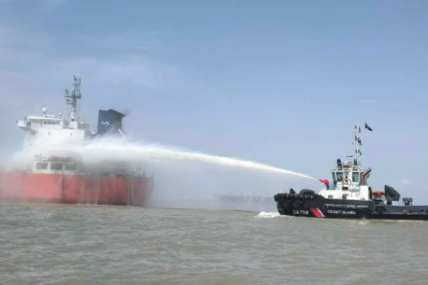 Fire erupts on oil tanker in Chattogram