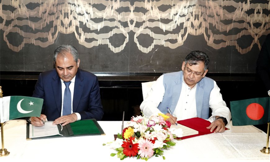 Bangladesh and Pakistan sign MoU to tackle drug trafficking and narcotics abuse