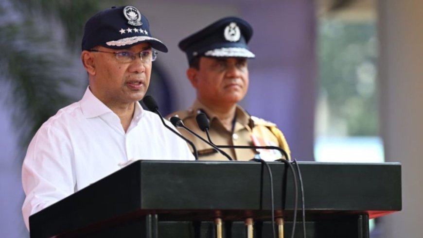 Prime Minister urges police to maintain peace and ensure public safety across the country