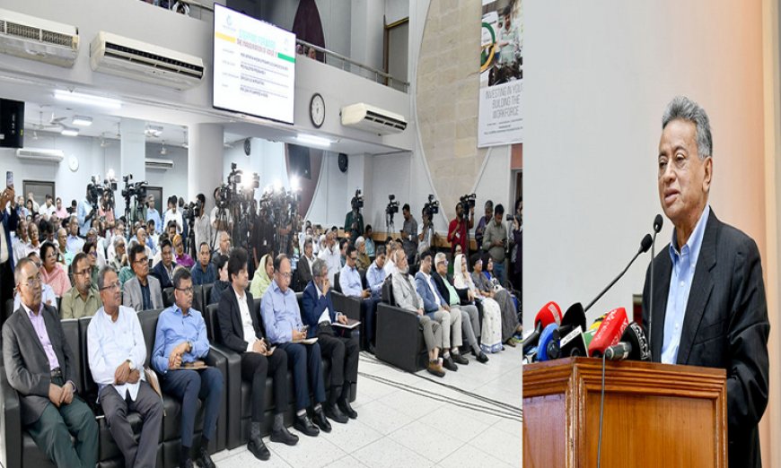 Amir Khosru Mahmud Chowdhury stresses the need for an inclusive economy to ensure broader public participation