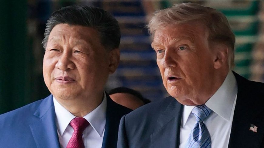 US President Donald Trump said he had made "fantastic trade deals" with Chinese President Xi Jinping