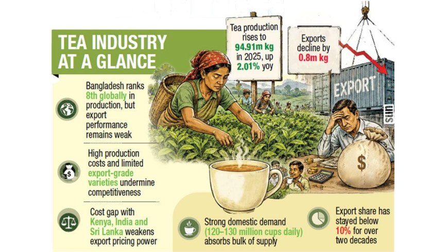 International Tea Day: Tea production rises, but exports continue to lose ground