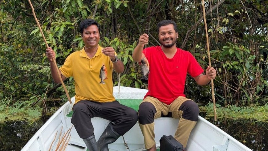 Salahuddin Sumon and Nilay Embark on a New Adventure in the Amazon Jungle