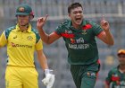 Australia lose three wickets without adding a run to the scoreboard