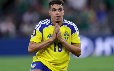 Sweden thrash Tunisia 5-1 to take command of World Cup group