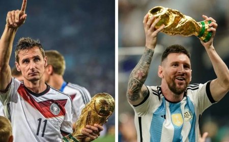 Messi matches Klose’s all-time World Cup goalscoring record
