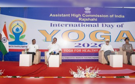 Land Minister: Yoga Symbolises Strong India-Bangladesh Friendship
