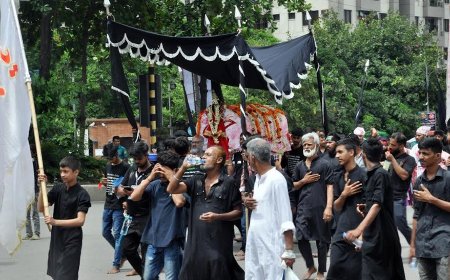 DMP prohibits swords, spears and firecrackers during Ashura processions
