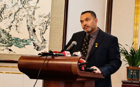 Mahdi Amin Addresses Media in China Teesta master plan emerges as key focus of expanding Bangladesh-China water cooperation