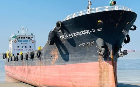 12 Crew Rescued After Lighter Vessel Sinks in Karnaphuli River